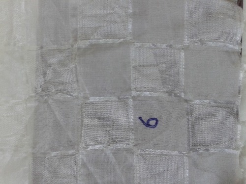 Synthetic Jacqard Grey Fabrics