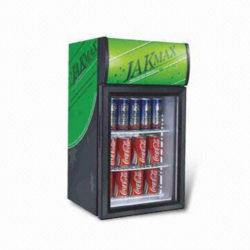 Vertical Bottle Cooler With Display