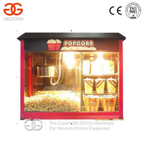 8 Oz Popcorn Machine And Heating Showcase