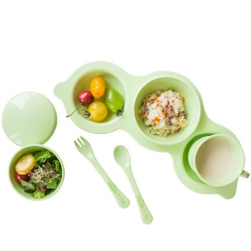 Soybean Plate Set Made From Corn