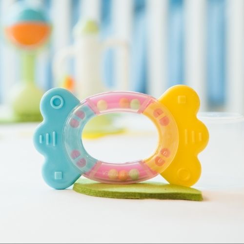 Cornstarch Baby Teether Candy