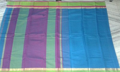 Ganga Jamuna Border Handloom Saree