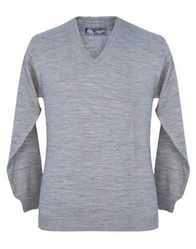 Pure Wool Plain Sweater