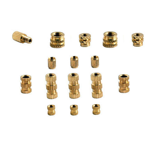 Brass Knurled Nuts