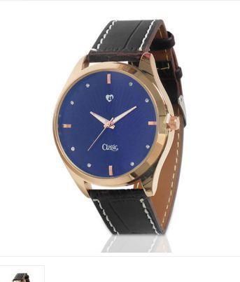 Blue Dial Mens Watch