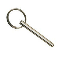 Quick Release Pins - Durable Metal, Easy Depressing Plunger Mechanism | Ideal for Key Rings and Quick Attachments