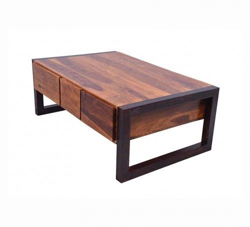 Wooden Four Draw Coffee Table