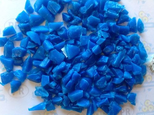 HDPE Blue Drum Scrap Regrind