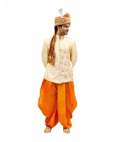 Jodhpuri suit hot sale with dhoti