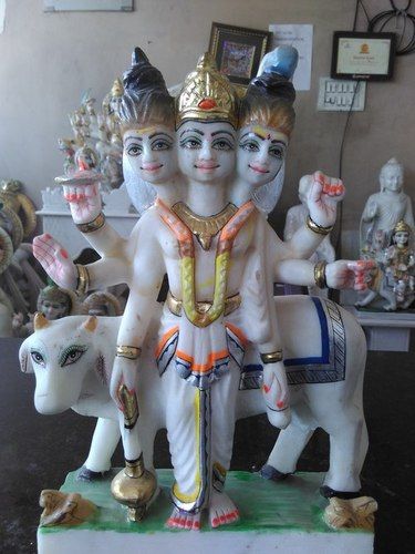 Marble Dattatreya Statues