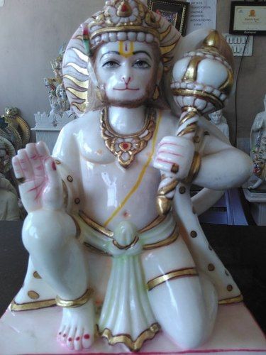 Marble Hanuman Statue