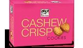 Cashew Crisp Cookies