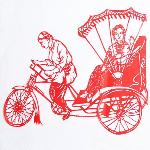 Old Beijing Paper Cutting Crafts