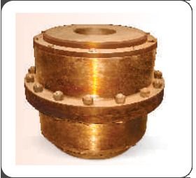 Gear Couplings - Triple Crowned Double Engagement Type, Hexagonal & Allen Bolt, Forced Greased with Reamed Flange Hole