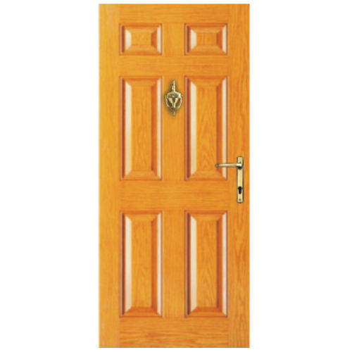 Composite Door - GRP Body, UPVC Frame | Unique Timber-like Graining, Elegant Molded Panels, Contemporary Colors