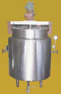 मिल्क बोइलिंग स्टोरेज टैंक