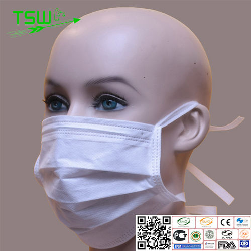 3 Ply Surgical Mask With Tie On