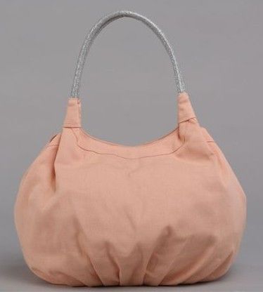 Peach Color Simple And Elegant Office And College Purpose Bag (Cindy)