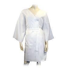 Disposable Bathrobes - Spun Lace Fabric , Soft and Comfortable for Spa Use