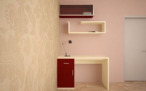 Flamingo Multifunctional Study Table With Wardrobe