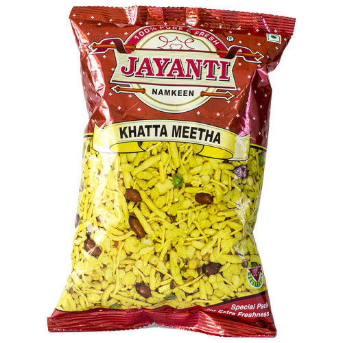 Khatta Meetha Namkeen - Premium Rice Flakes & Peanuts Blend | Crisp, Hygienic Packaging, Delightful Taste, Tangy Flavor