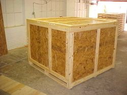 Treated Wooden Crates