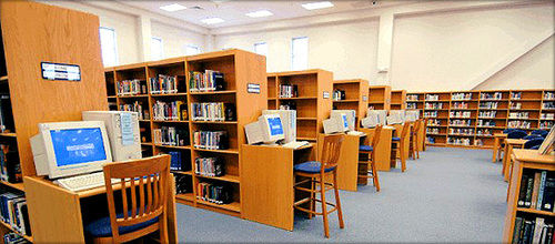Library Book Racks Sbl Space Wood Interiors Plot No 47 48