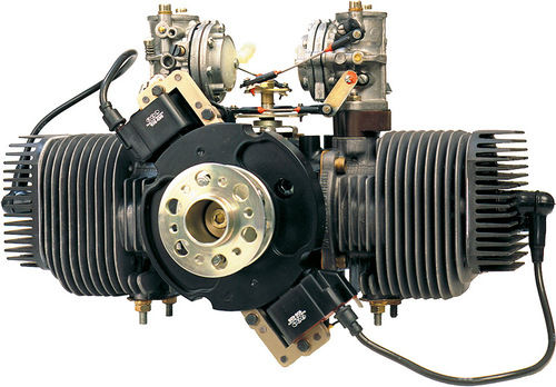 Uav Engine Limbach L275E Two Cylinder Air Cooled Two Stroke Engine