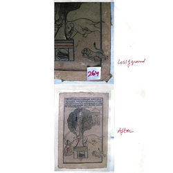 Paper Miniature Painting Conservation Services