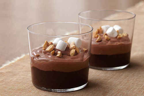 Rocky Road Parfaits Chocolate