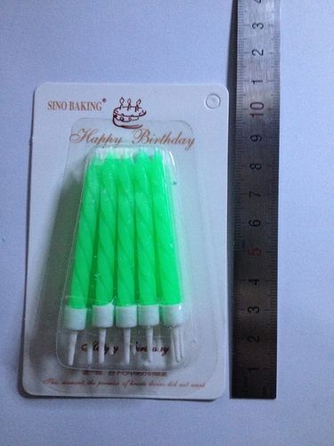 Spiral Taper Birthday Candles