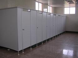 Mall Toilet Cubicle Partition Services By INNER SPACE