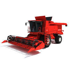 Plot Combine Harvester