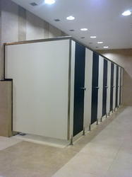 School Toilet Cubicle Partition Services