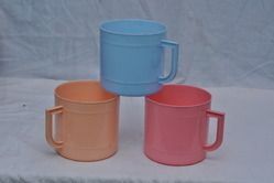 plastic mugs