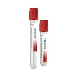 Clot Activator Tube - 13x75mm, 13x100mm, 16x100mm | Micronized Silica Coated for Rapid Clotting, Optimal Serum Specimen Generation, Ideal for Clinical Biochemistry and Immunology Testing