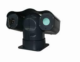 25mm लेंस थर्मल इमेजिंग PTZ CCTV कैमरा