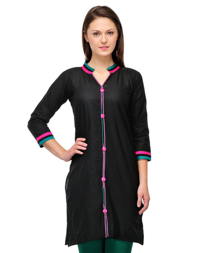 Cenizas Casual Solid Kurti