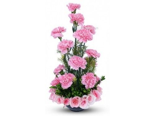 Glowing Pink Bouquet