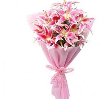 Luxurious Lillies Bouquet