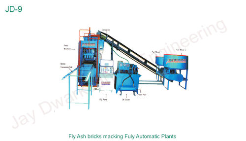 Automatic Fly Ash Bricks Making Fully Automatic Plants