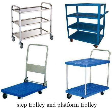 Steps Trolleys and Platform Trolleys