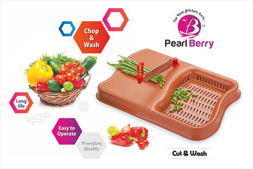 Pearl Berry Cutting Board Cut And Wash Chopping Board Brown