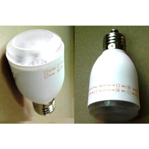 Solar LED DC Indoor Light Bulb