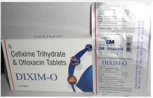 Cefixime and Ofloxacin Tablet