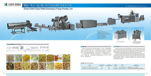 Pellet And Chips Production Line