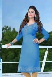 Rayon Long Kurtis