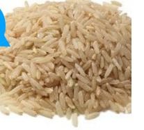 Semi polished rice