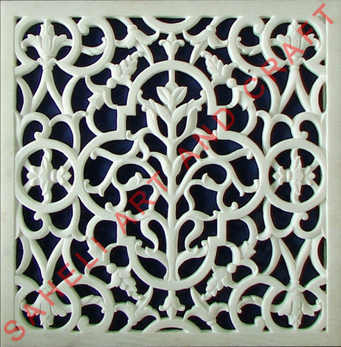 White Marble Jali