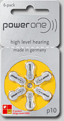 Power One Hearing Aid Batteries